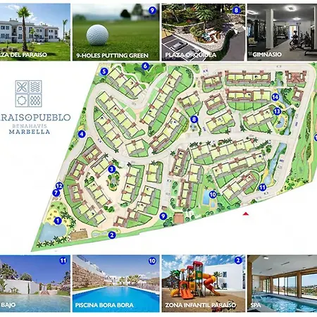 Luxurious Penthouse - View, Roof Terrace, 3br - 2ba Apartmán Estepona